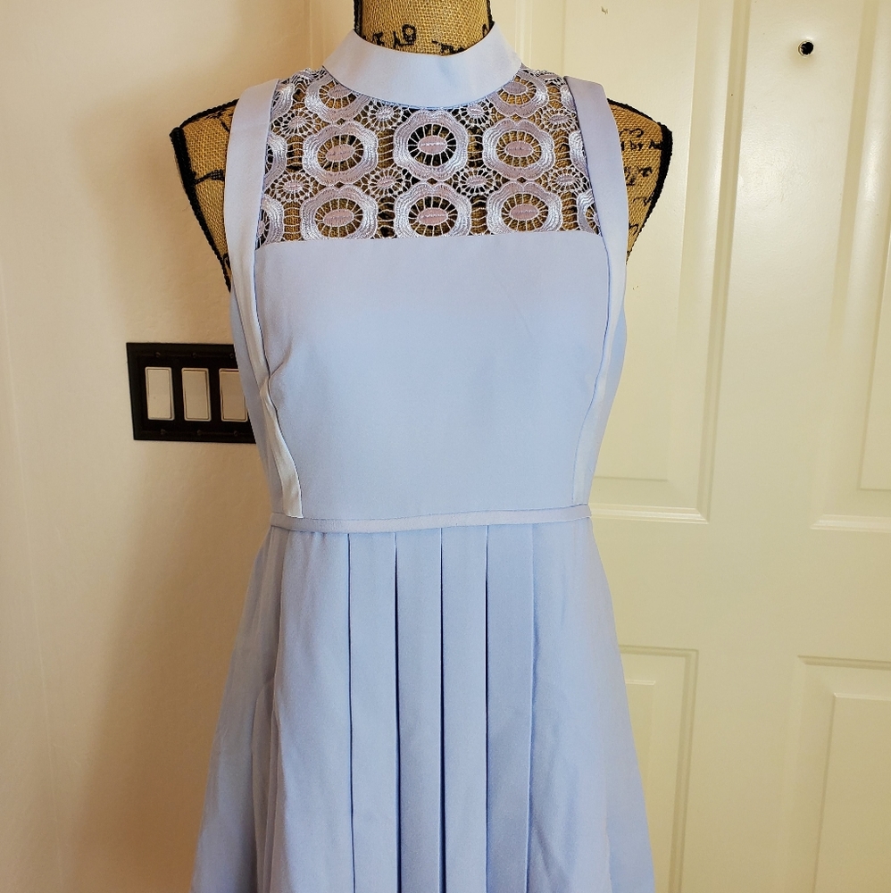 Ted Baker LondonAbequa Lace Yoke Skater Dr… - Picture 3 of 9